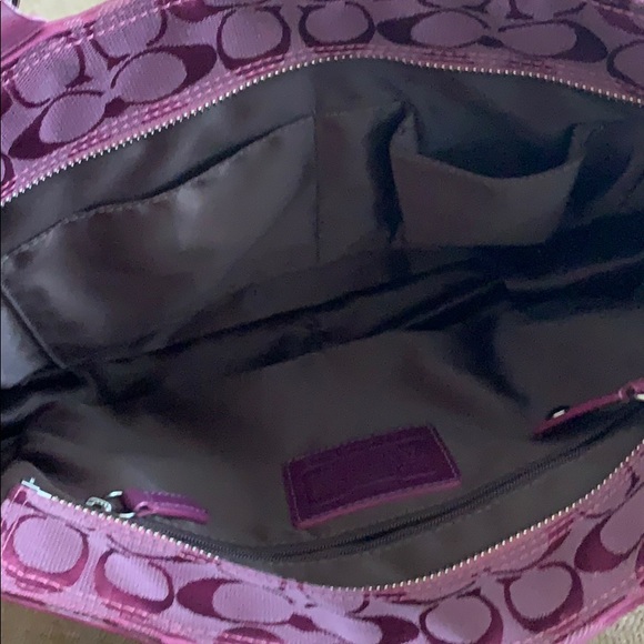 Muti-fabric coach bag - Picture 2 of 2